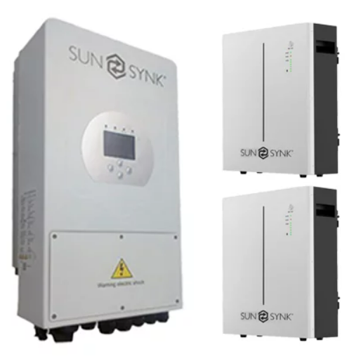 Sunsynk 5Kw Inverter plus 2 x 5.32Kw Sunsynk Batteries